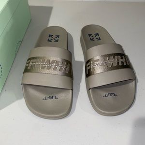 Off white slides